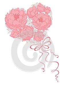 Bridal Bouquet - vector illustration