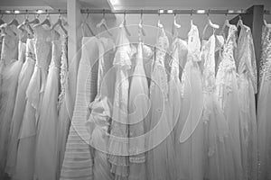 Bridal dresses for the wedding lots in store