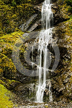 Bridal falls in Valdez, Alaska, US photo