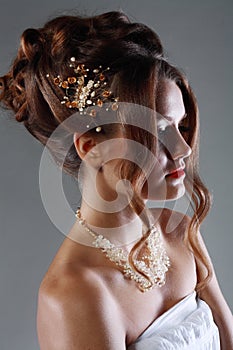 Bridal fashion woman