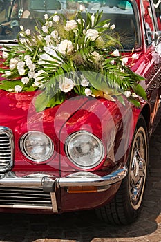 Bridal limousine