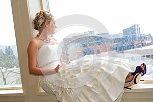 Bridal Portrait Indoors