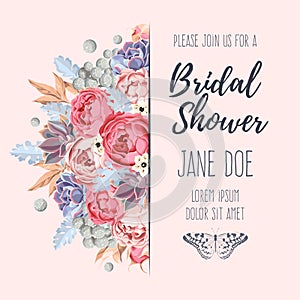 Bridal shower invitation