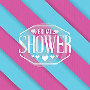 bridal shower sign lines background