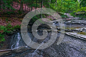 Bridal Veil Falls.Cuyahoga National Park.Ohio.USA