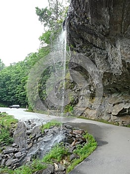 Bridal Veil Falls Highlands North Carolina