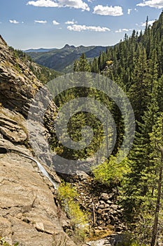 Bridal Veil Falls and Lumpy Ridge