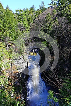 Bushkill Falls in the Pensylvania Pocono Mountains photo
