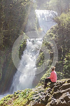 Bridal veil falls, Oregon