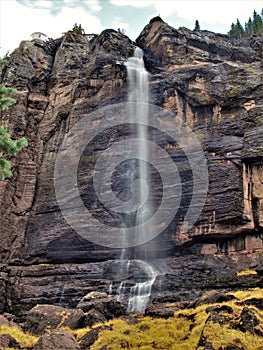 Bridal Veil Falls in Telluride, Colorado