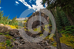 Bridal Veil Falls Telluride Colorado USA