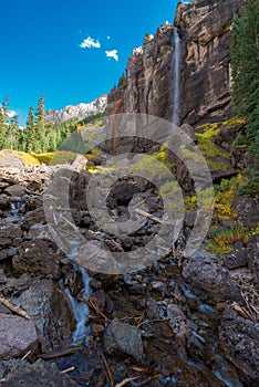 Bridal Veil Falls Telluride Colorado USA