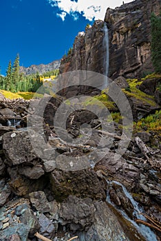 Bridal Veil Falls Telluride Colorado USA