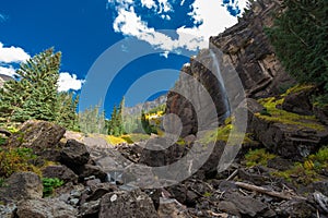 Bridal Veil Falls Telluride Colorado USA