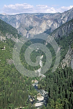 Bridal Veil Falls, Yosemite National Park, California