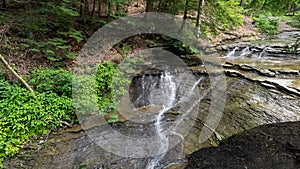 Bridal Veil water falls in Cuyahoga valley, Ohio