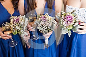 Bridal wedding flowers and brides bouquet