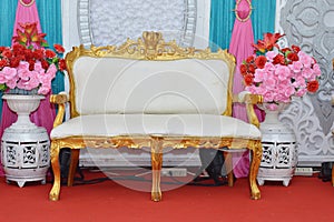 bridal wedding stage