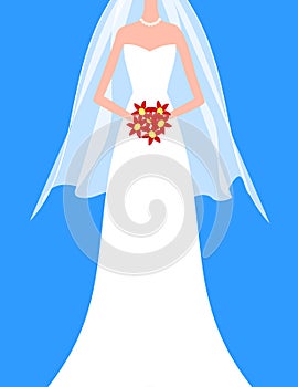 Bride with Bouquet