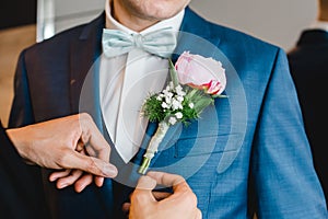 bride bouquet wedding ceremony groom