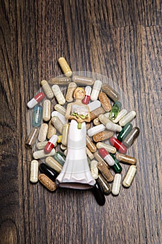 Bride and natural supplements photo
