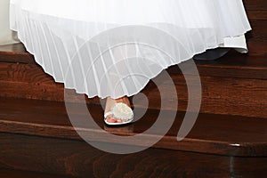 Bride feet