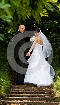 Bride and groom