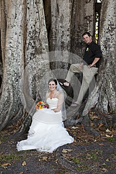 Bride and groom