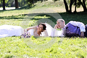 Bride and groom