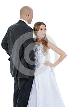 Bride and groom photo