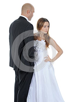 Bride and groom photo