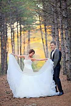 Bride and groom