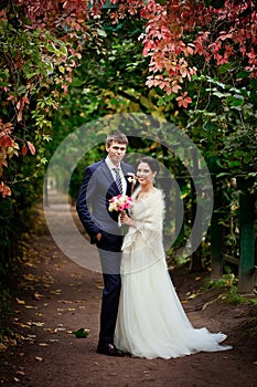 Bride and groom