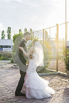 Bride and groom