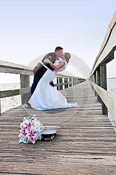 Bride and Groom dance