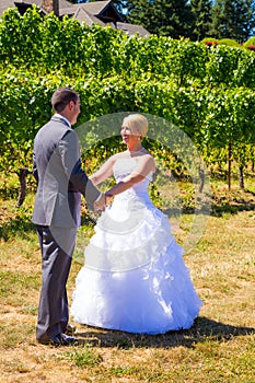 Bride and Groom First Look