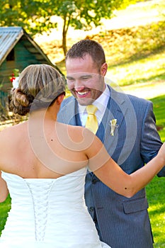 Bride Groom First Look