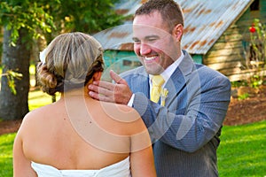 Bride Groom First Look