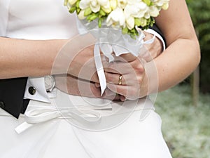 Bride and groom photo