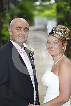 Bride and Groom portrait