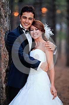 Bride and groom ready for the wedding