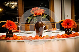 Bride and Groom`s Private Table