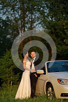 Bride and groom.