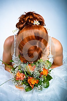 Bride hairstyle