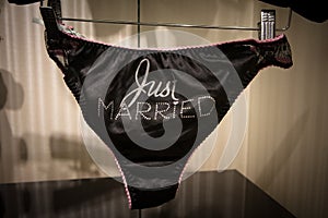 Bride: Just Married Underwear