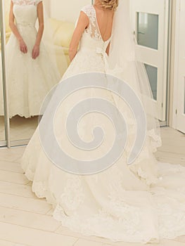 Bride and Mirror