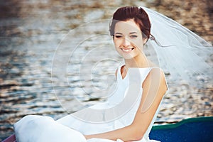 Bride in the Pleasure Boat