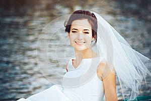 Bride in the Pleasure Boat