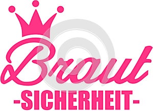 Bride Security - german