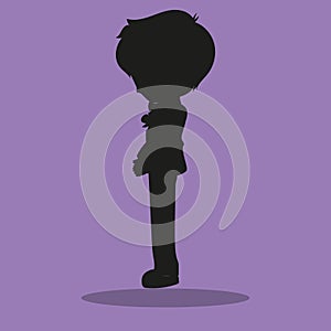 bride silutte black 10